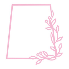 Floral Frame Element