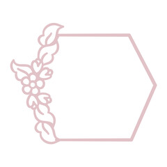 Floral Frame Element