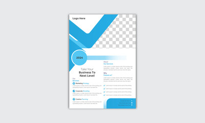 Modern Corporate and Creative Business Flyer Design Template Horizontal Name Flyer Simple and Clean Visiting Flyer Vector illustration Colorful Business Flyer,Brochure Design Professional
