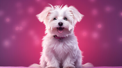 Minimalist charm of furry friends . Generative IA