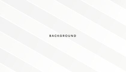 Fototapeta premium White and gray abstract background with lines for presentation