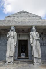 Caryatids guarding the Mausoleum of Petar II Petrovic-Njegos - 609569456