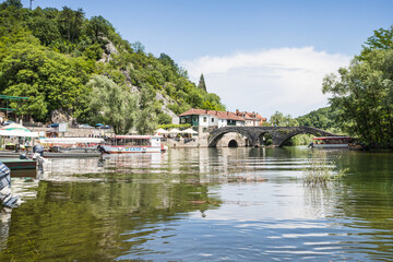 Fototapeta na wymiar Rijeka Crnojevica Bridge