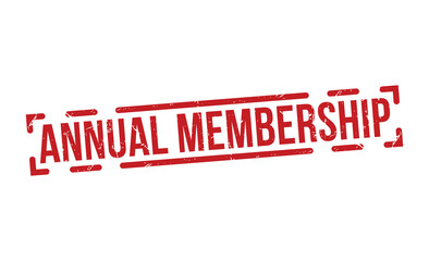 Annual Membership grunge rubber stamp vector illustration on white background. Annual Membership rubber stamp