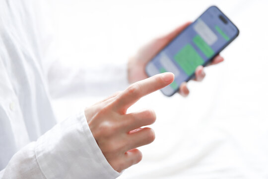 SNS メッセージのやり取り