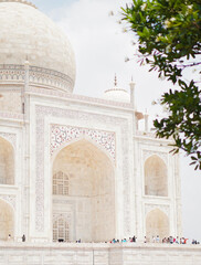 Taj Mahal in detail