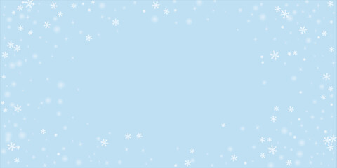 Beautiful snowfall christmas background. Subtle