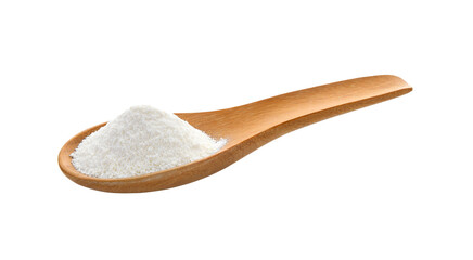 Creamer, Coffee whitener, Non-dairy creamer in wood spoon on transparent png