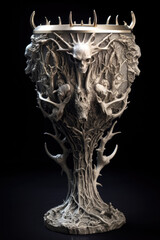 Silver Cup/|Holy Grail. Generative AI. 