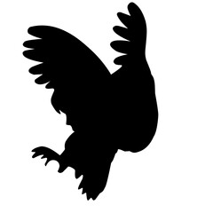 Owl Silhouette Vector