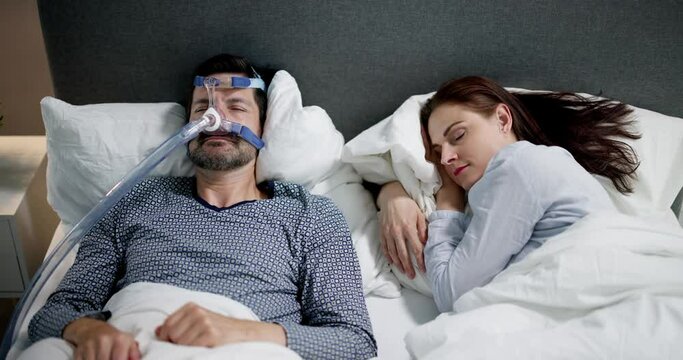 Sleep Apnea Oxygen Mask Equipment