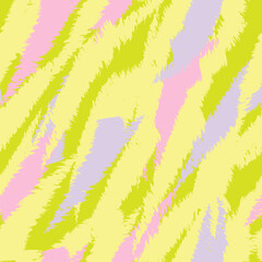Fototapeta na wymiar Colourful Abstract Zebra textured Seamless Pattern