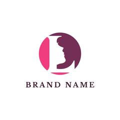 Beauty L Letter Logo, simple and modern, suitable for beauty business, spa, boutique, salon, yoga etc.