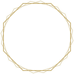 Geometric Frame Outline