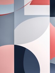 Modern abstract minimal poster, social media banner. Background minimalism art design. cover for cards, flyers, advertising brochures. generative ai