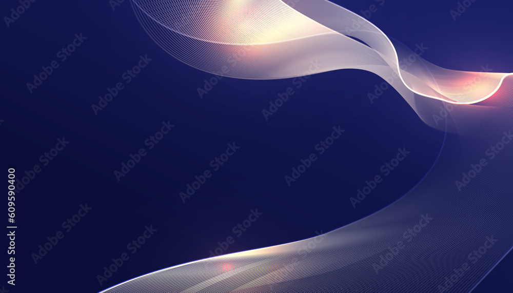 Poster futuristic technology background.abstract blurred color .gradient mesh vector illustration.