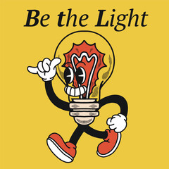 Be the Light With Lamp Groovy Character