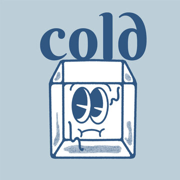 Cold With Ice Groovy Character