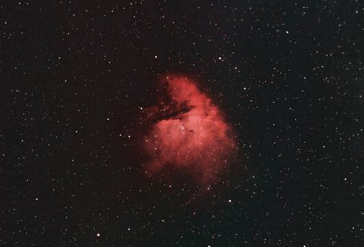 PacMan nebula (NGC 281) deep sky astro photography
