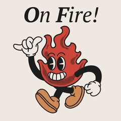 On Fire With Fire Groovy Character