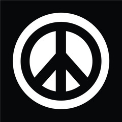 Hippie Peace Symbol icon