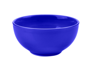 blue bowl on transparent png