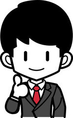 Obraz premium hbスタッフ男性_F_BU_OL-08