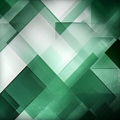 background abstract green light and white light triangle