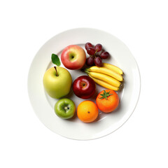 Fototapeta na wymiar bowl of fruits