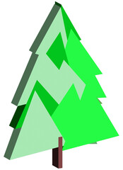 3D Abstract tree