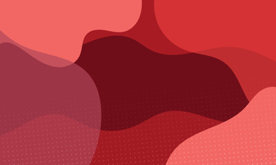 Liquid Red background design. Fluid gradient background.Illustration for poster, web, landing, page, greeting card, promotion