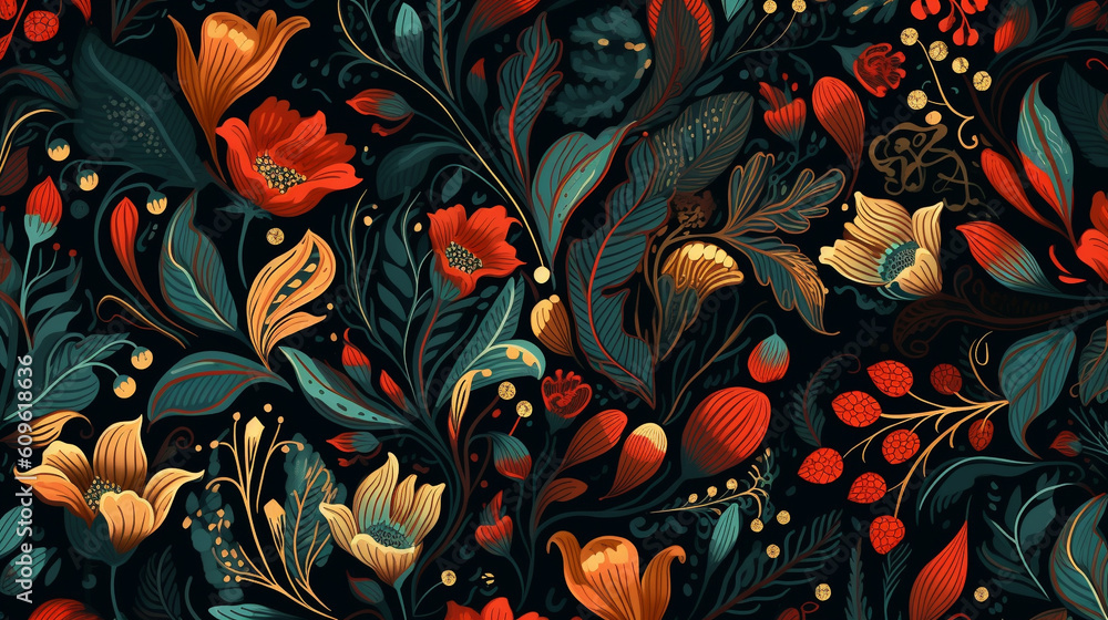 Wall mural abstract dark atmosphere pattern pattern