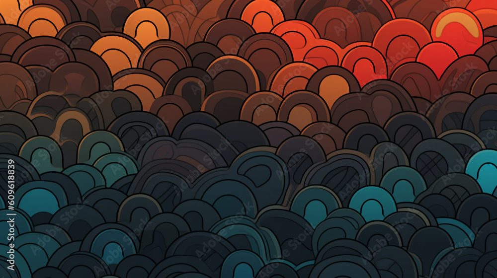 Wall mural abstract dark atmosphere pattern pattern