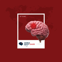 World Brain Tumor Day Design for Spread Awareness and Educate People About Brain Tumors