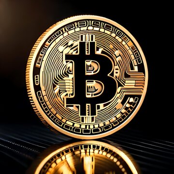 gold sign Bitcoin 