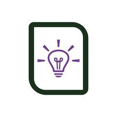 Business strategy icon 