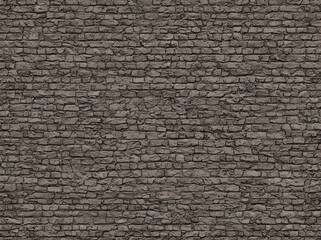 Black brick wall texture and wood floor 03