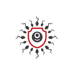 Obraz premium illustration of contraception, vector art.