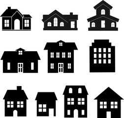 home property silhouette set package