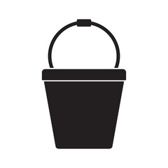 bucket icon vector