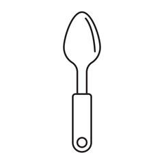 spoon icon vector