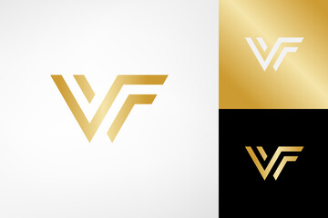 The letters WF are combined into one simple monogram that is modern and sophisticated. The logo looks clean and timeless. A logo that fits any company.