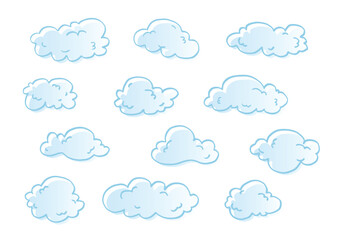 구름_ 싸인펜 손그림 드로잉-02