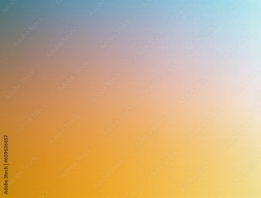 Poster Gradient yellow and blue abstract texture horizontal background