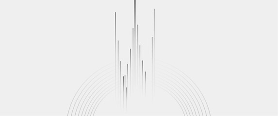 abstract minimalist stripe lines with gradient vector design for modern background, backdrop, banner, card, art