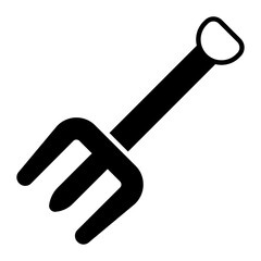 Shovel Glyph Icon