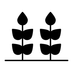 Sprout Glyph Icon