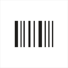 barcode icon vector logo template