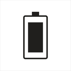battery icon vector logo template
