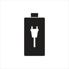 battery icon vector logo template